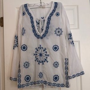 Surf Gypsy Long Sleeve Beach Cover Up